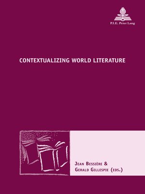 cover image of Contextualizing World Literature